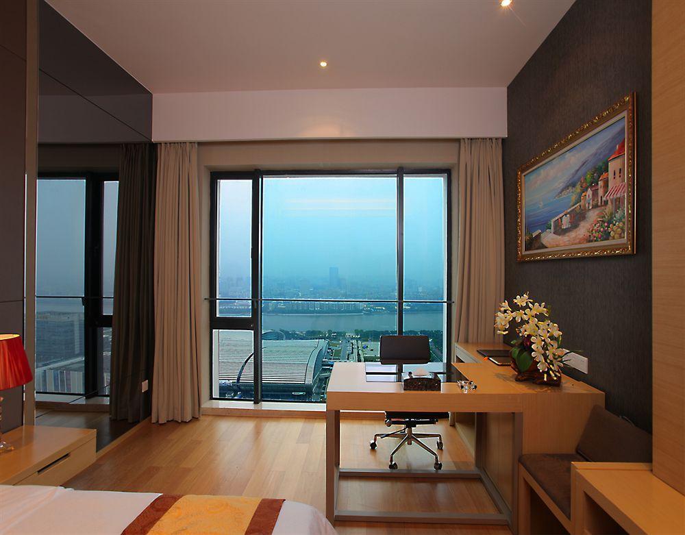 Guangzhou Heefun Apartment - Poly World Trading Center Shatsing Exterior foto